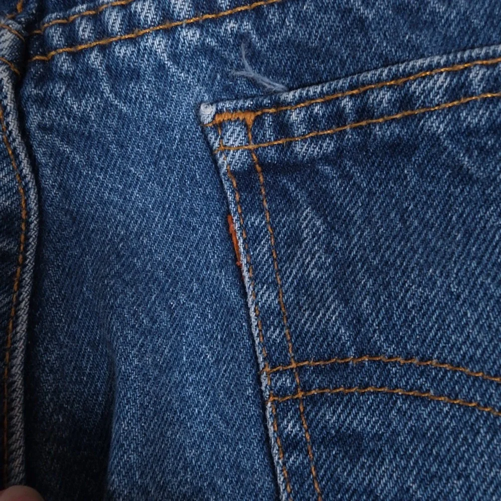 VTG Levis 517 Orange Tab Jeans Mens 31x30* Medium Wash Straight Leg Classic Fit